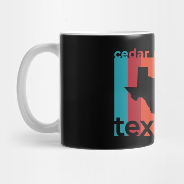 Cedar Park Texas Retro by easytees